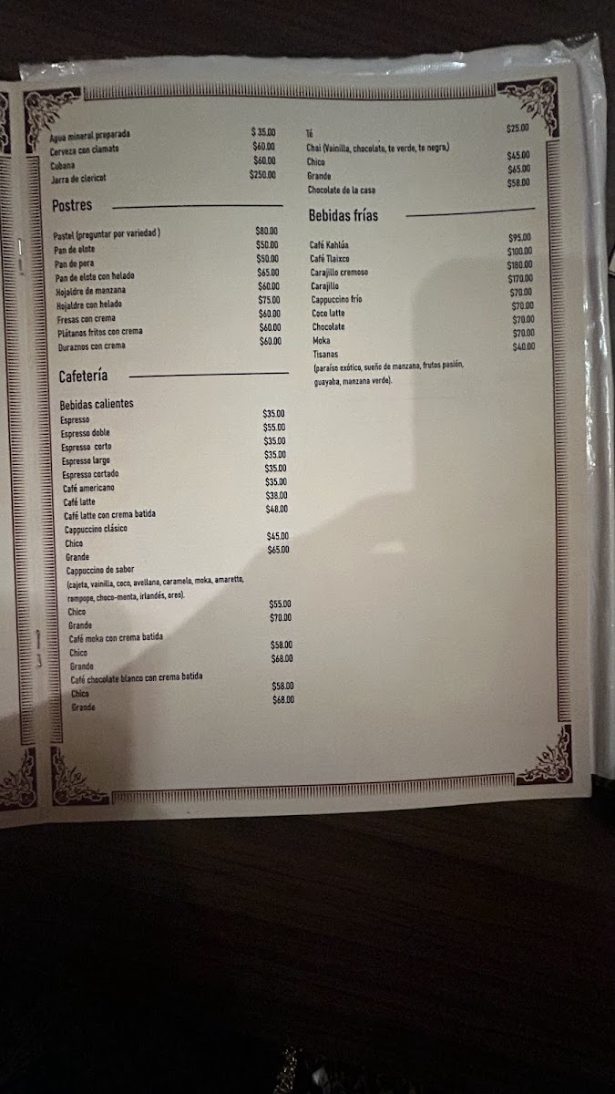 Ex Hacienda Tlaixco Menu - Image 5